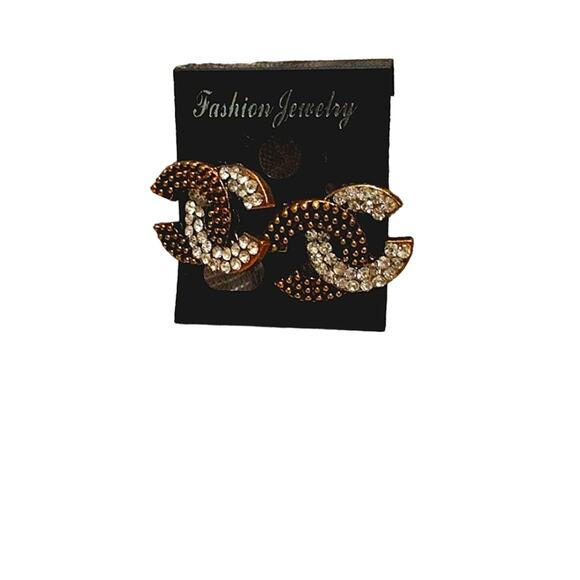 Cs Circles Fashion Jewelry Pierced Circles Costume Jewelry Earrings - Picture 1 of 2